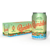 AUTX RAMBLER Lemon-Lime Sparkling Water, 12 Ounce (Pack of 12) | Texas Limestone Mineral Blend, Calcium, Magnesium & Potassium, Crisp Carbonation, Nothing Artificial, No Sugar or Sodium