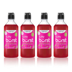 Sodastream Bubly Burst Watermelon Lime New Pour Bottle 14.9 FL OZ (Pack of 4)