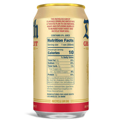 Liquid Death Soda-Flavored Sparkling Water - Grave Fruit (Grapefruit Flavor), Less Sugar*, Huge Flavor, No Caffeine, No Artificial Sweeteners, 12 Fl Oz (Pack of 12)