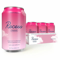 Recess Mood Calm Drink, Black Cherry, 12 Pack