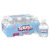 SPLASH REFRESHER Flavored Water Bottles, Wild Berry Flavor - 12 Pack | Refreshing Flavored Bottled Water with Electrolytes - Zero Sugar & Zero Calories - 8 Fl Oz