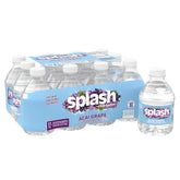 SPLASH REFRESHER Flavored Water Bottles, Acai Grape Flavor - 12 Pack | Refreshing Flavored Bottled Water with Electrolytes - Zero Sugar & Zero Calories - 8 Fl Oz
