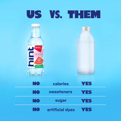 Hint Flavored Water Zero Sugar 0 Calories - White Variety (12 pack) | Crisp, refreshing water, fruit flavors. 0 calories, 0 sugar, 0 sweeteners. Hydration for wellness. Gluten-free, Kosher, Vegan