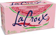La Croix Sparkling Water, Pasteque (Watermelon), 12 Fl Oz (pack of 8)