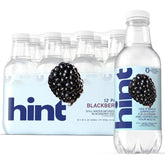 Hint Fruit-Infused Bottled Water, Blackberry - Sugar Free Flavored Water with Zero Calories, Natural Fruit Essences, and No Artificial Sweeteners - 16 Fl Oz (Pack of 12)