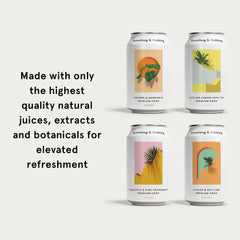 Something & Nothing Flavored Sparkling Water, Variety Pack, 12 Oz, 12-Pack