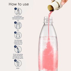 SodaStream Bubly Burst Watermelon Lime Drink Mix (440ml, Pack of 4)