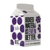 BOXED WATER IS BETTER 8.5 oz. (24 Pack) - Blackberry Flavored, BPA-Free, Refillable Cartons, Sustainable Alternative to Premium Plastic Bottled Water, Mini Water for Kids