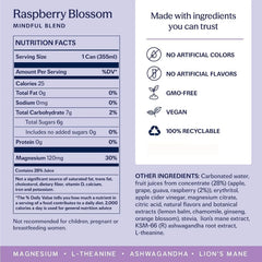 TRIP Calm Drink, Non-Alcoholic Adaptogen Mocktail, Raspberry Blossom 12 pk