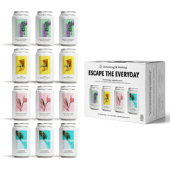 Something & Nothing Flavored Sparkling Water, Variety Pack, 12 Oz, 12-Pack