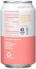 Spindrift Sparkling Water, Grapefruit, 12 Fl Oz (Pack of 2)