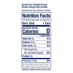 Polar Seltzer Water Newbies Variety Pack, 12 fl oz cans, 18 pack