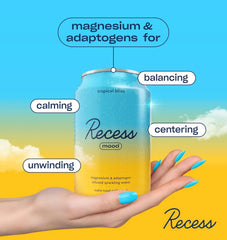 Recess Mood Calm Drink, Tropical Bliss, 12 Pack