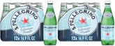 S.Pellegrino Sparkling Natural Mineral Water, Plastic Bottles, 16.9 Fl Oz (Pack of 24)