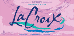 La Croix Sparkling Water, Berry, 12 Fl Oz (pack of 8)