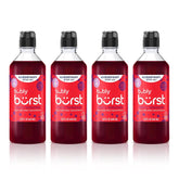 SodaStream Bubly Burst Cherry Lemonade New Pour Bottles (440ml Pack of 4)