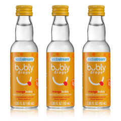 Sodastream bubly Drops, Mango, 1.36 Fl Oz (Pack of 3)