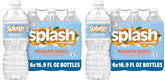 Splash Refresher Mandarin Orange Flavored Water, 16.9 Fl Oz, Plastic Bottle, Pack of 12