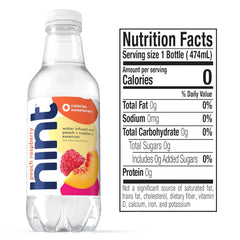 Hint Fruit-Infused Bottled Water, Smashup Flavored Variety Pack - Purified Water Beverages with Zero Calories, Natural Flavors, and Sugar Free - 16 Fl Oz (Pack of 24)