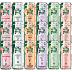 Perrier Forever Flavored Sparkling Water - 6 Flavor Variety Pack, 11.15 Fl Oz Cans - 18 Count