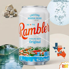 Sparkling Water 12 Pack – 12 x 12 fl oz Cans – Watermelon and Peach Inspired Seltzer – Polar Seltzer Alternative – Hint Water Style Beverage with a Random Item
