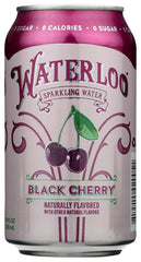 Waterloo Sparkling Water Waterloo Black Cherry Sparkling Water, 12 Fl Oz