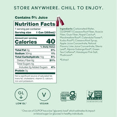 OLIPOP 6g Fiber Prebiotic Soda, Vintage Cola, 12 fl oz, 12 Pack | Shelf Stable Prebiotic Soda, 6g Fiber, 4g Sugar, Digestive Health Support, Prebiotics & Botanicals, Gluten Free, Non GMO