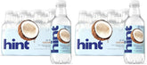 Hint Fruit-Infused Bottled Water, Coconut - Sugar Free Flavored Water with Zero Calories, Naturally Flavored, and No Artificial Sweeteners - 16 Fl Oz (Pack of 24)