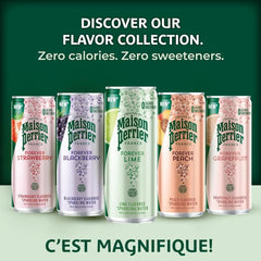 Perrier Forever Flavored Sparkling Water - 6 Flavor Variety Pack, 11.15 Fl Oz Cans - 18 Count