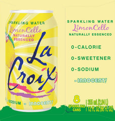 La Croix Sparkling Water, LimonCello, 12 Fl Oz (pack of 8)