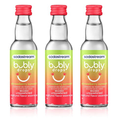SodaStream bubly Drops, Strawberry Sunset, 1.36oz (Pack of 3)