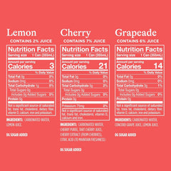Spindrift Sparkling Water, Americana 3 Flavor Variety Pack, Made with Real Squeezed Fruit, 12 Fl Oz Cans, Pack of 24