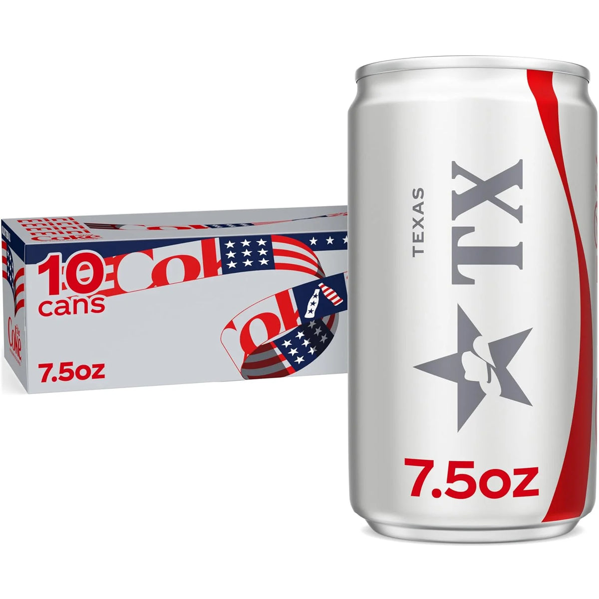 Diet Coke Soda Soft Drink Fridge Pack Mini Cans, 7.5 fl oz, 10 Pack