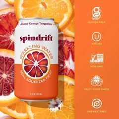 Spindrift Sparkling Water, Ultimate Variety Pack – 7-Flavor – Made with Real Squeezed Fruit, 12 Fl Oz Cans, Pack of 14
