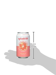 Spindrift Sparkling Water, Grapefruit, 12 Fl Oz (Pack of 2)