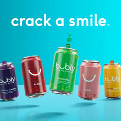 bubly Sparkling Water, Strawberry, 12 Fl Oz Cans (8 Pack) | Zero Sugar, Zero Calories, Seltzer Water