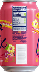 La Croix Hi-Biscus! essenced sparkling water, 12-fluid ounce cans, 12-cans in box