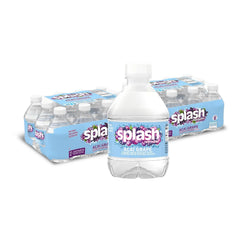SPLASH REFRESHER Flavored Water Bottles, Acai Grape Flavor - 24 Pack | Refreshing Flavored Bottled Water with Electrolytes - Zero Sugar & Zero Calories - 8 Fl Oz