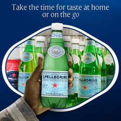 S.Pellegrino Sparkling Natural Mineral Water, Plastic Bottles, 16.9 Fl Oz (Pack of 24)
