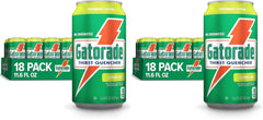 Gatorade Thirst Quencher,Lemon-Lime,12 Fl Oz Cans,(Pack of 36)