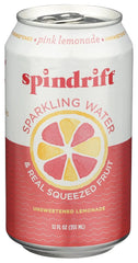 Spindrift Pink Lemondade Sparkling Water Can 12 Ounce (Pack of 1)