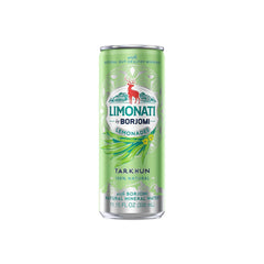 Limonati by Borjomi - Tarkhun Lemonade with Natural Tarragon Extract and Borjomi Sparkling Mineral Water - 11.15 oz, 12 Cans