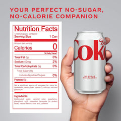 Diet Coke Soda Soft Drink Cans, 12 fl oz, 12 Pack | No sugar, no calories, 46 mg caffeine per can