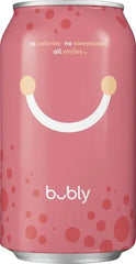 Bubly Sparkling Water, Grapefruit, 12 oz (Pack of 2)