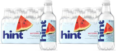 Hint Fruit-Infused Bottled Water, Watermelon - Sugar Free Flavored Water with Zero Calories, Naturally Flavored, and No Artificial Sweeteners - 16 Fl Oz (Pack of 24)