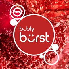 SodaStream Bubly Burst Cherry Lemonade New Pour Bottles (440ml Pack of 4)