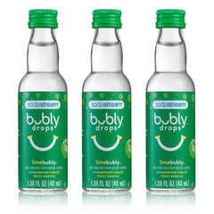 SodaStream bubly Drops, Lime, 1.36oz (Pack of 3)