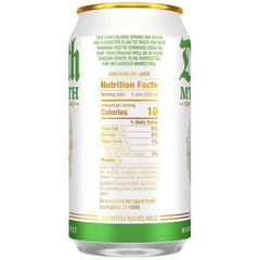 Liquid Death Soda-Flavored Sparkling Water - Mt. Death, Less Sugar*, Huge Flavor, No Caffeine, No Artificial Sweeteners, 12 Fl Oz (Pack of 12)
