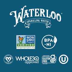 Waterloo Sparkling Water, Summer Berry, 12 Fl Oz Cans (Pack of 12) | Naturally Flavored, Zero Calories and Zero Sugar or Sweeteners