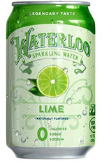 Waterloo Sparkling Water, Lemon-Lime, 12 Fl Oz Cans (Pack of 12) | Naturally Flavored, Zero Calories and Zero Sugar or Sweeteners